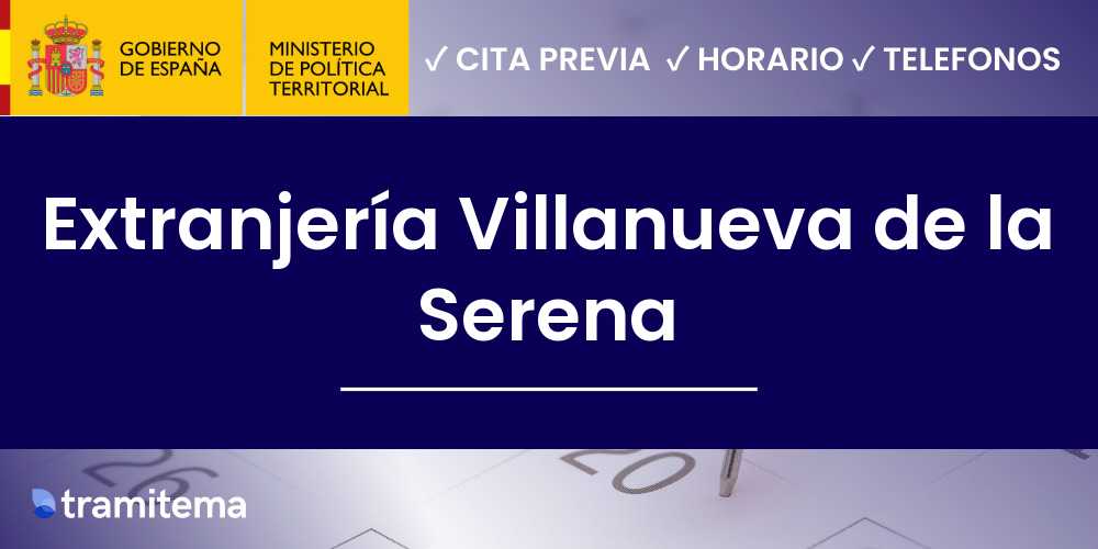 Extranjería Villanueva de la Serena
