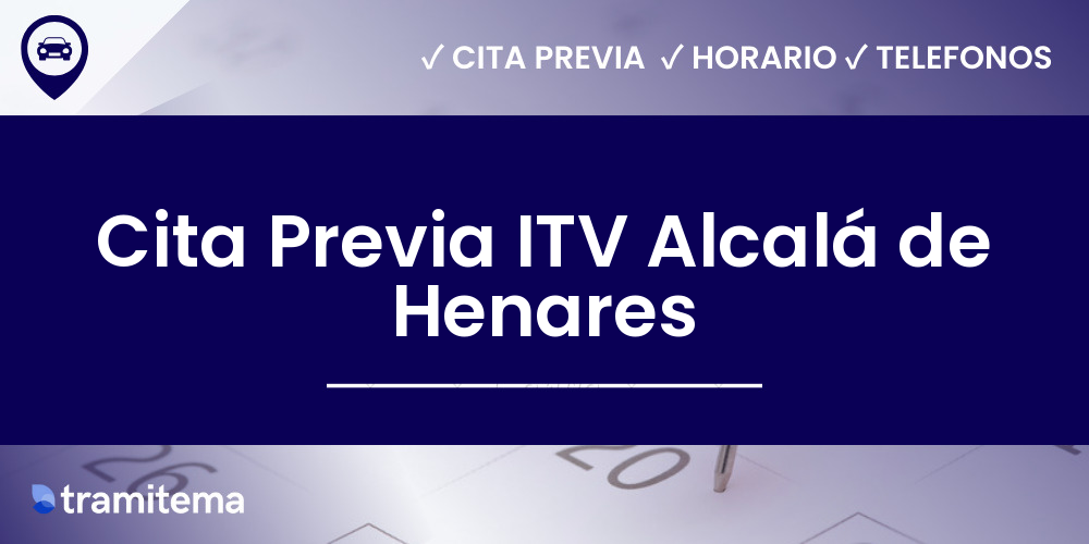 Cita Previa ITV Alcalá de Henares