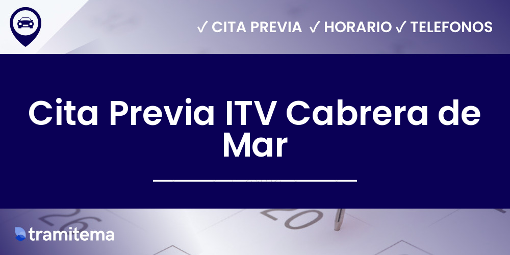 Cita Previa ITV Cabrera de Mar