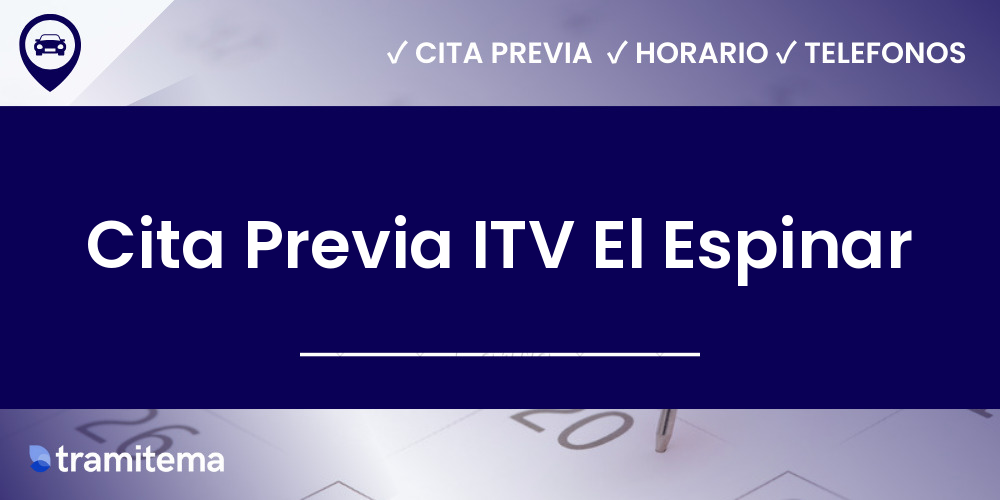 Cita Previa ITV El Espinar