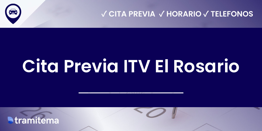 Cita Previa ITV El Rosario