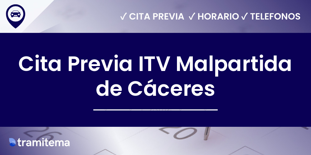 Cita Previa ITV Malpartida de Cáceres