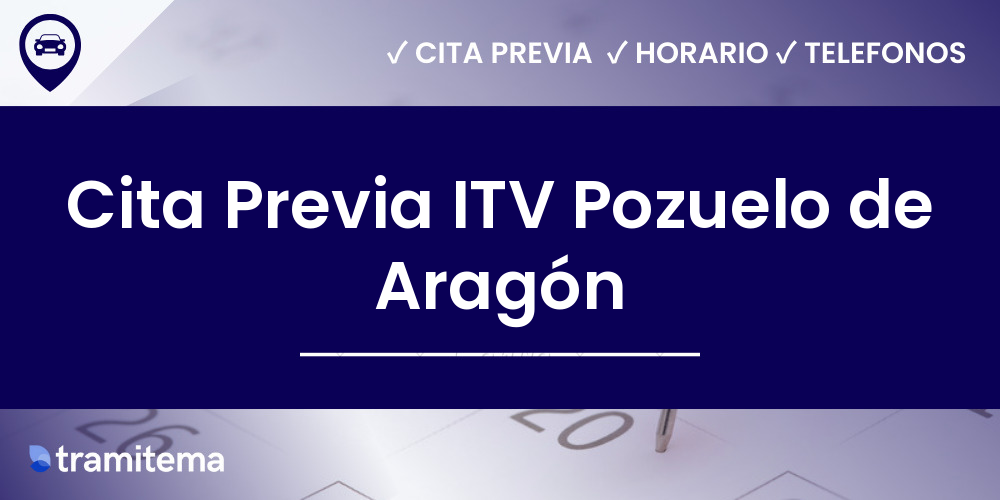 Cita Previa ITV Pozuelo de Aragón