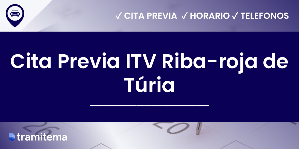 Cita Previa ITV Riba-roja de Túria