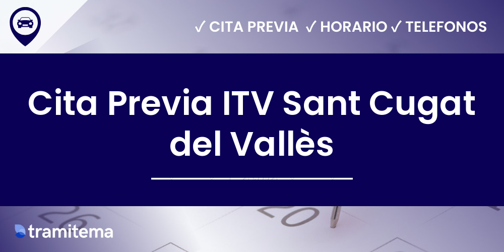 Cita Previa ITV Sant Cugat del Vallès