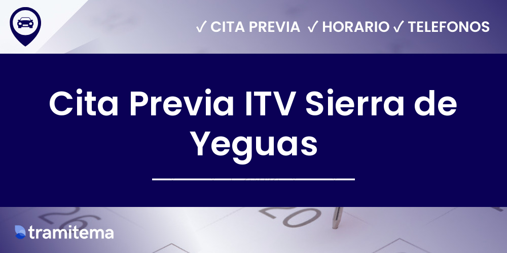 Cita Previa ITV Sierra de Yeguas