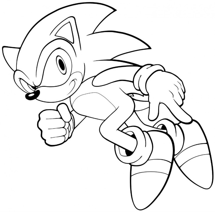 Sonic para Imprimir